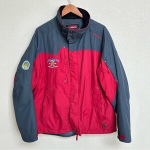 KARBON Ski Insulated Jacket Men’s Large Red/White/Black Sun Valley Ski T…